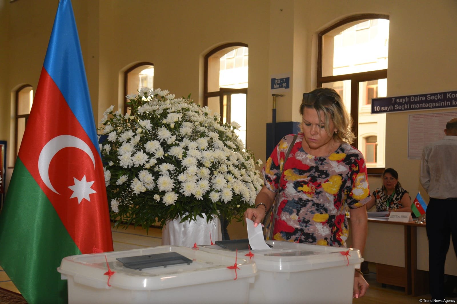 Azerbaijan's parliamentary election sees high voter turnout from very beginning (PHOTO)