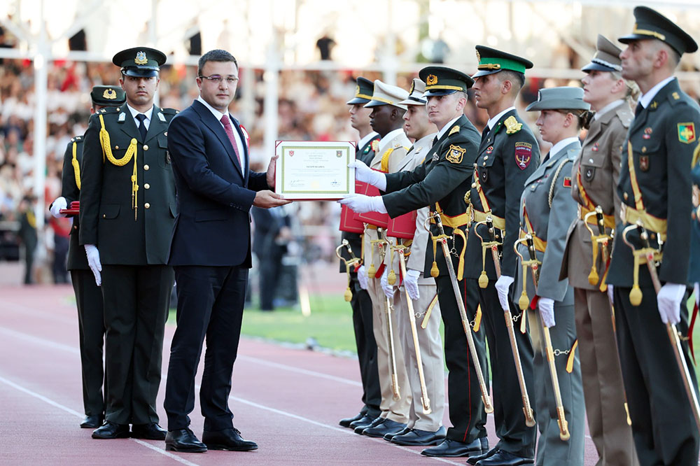 Azerbaijani deputy defense minister attends Turkish military academy graduations (PHOTO)