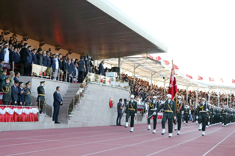 Azerbaijani deputy defense minister attends Turkish military academy graduations (PHOTO)