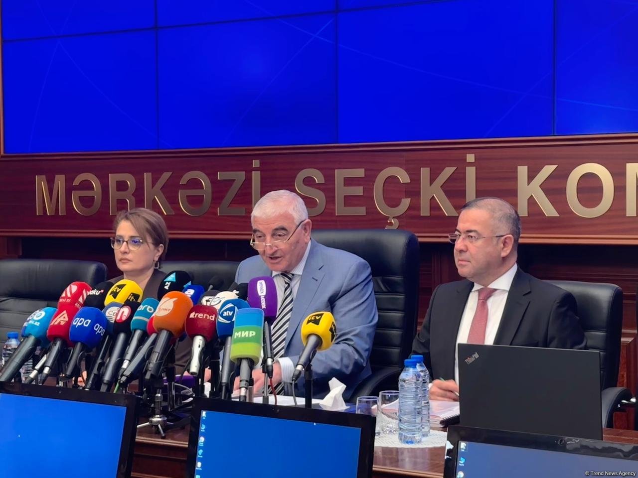 CEC reveals preliminary results of Azerbaijan's snap parliamentary elections