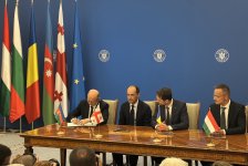 Azerbaijan, Georgia, Romania, and Hungary launch Green Energy Corridor JV (PHOTO)