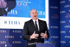 President Ilham Aliyev addresses session on "Azerbaijan's role in the new geopolitical environment" at International Cernobbio Forum (PHOTO/VIDEO)