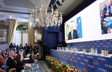 President Ilham Aliyev addresses session on "Azerbaijan's role in the new geopolitical environment" at International Cernobbio Forum (PHOTO/VIDEO)