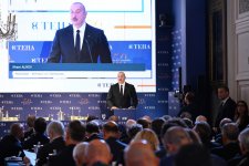 President Ilham Aliyev addresses session on "Azerbaijan's role in the new geopolitical environment" at International Cernobbio Forum (PHOTO/VIDEO)