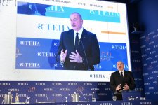 President Ilham Aliyev addresses session on "Azerbaijan's role in the new geopolitical environment" at International Cernobbio Forum (PHOTO/VIDEO)