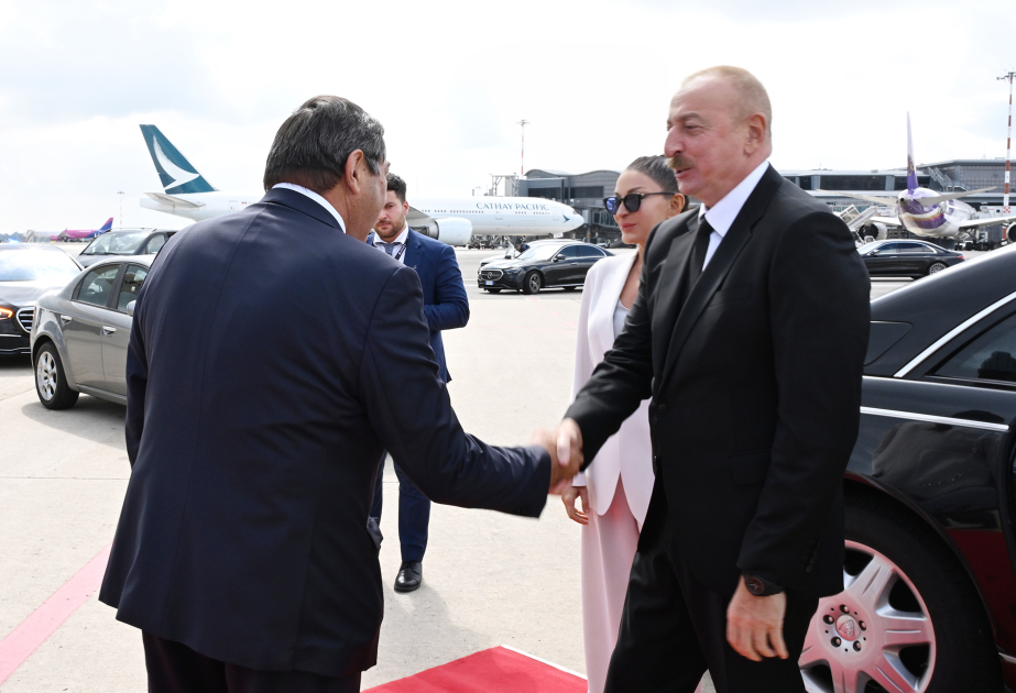 President Ilham Aliyev concludes his working visit to Italy (PHOTO)