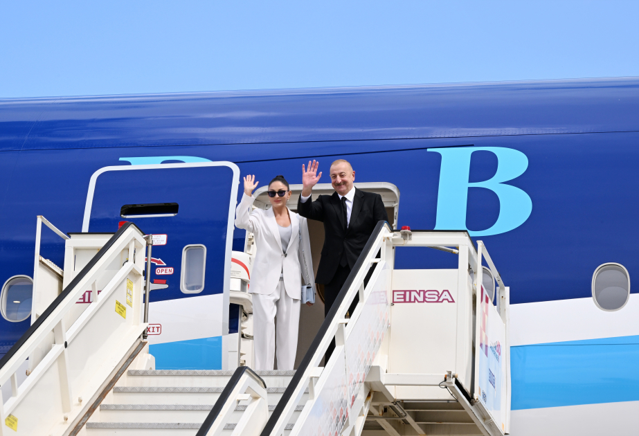 President Ilham Aliyev concludes his working visit to Italy (PHOTO)