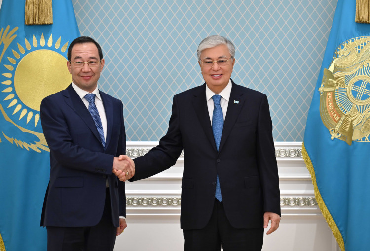 President of Kazakhstan, head of Yakutia discuss bilateral cooperation