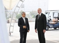 President Ilham Aliyev reviews COP29 venue preparations at Baku Olympic Stadium (PHOTO/VIDEO)