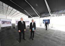 President Ilham Aliyev reviews COP29 venue preparations at Baku Olympic Stadium (PHOTO/VIDEO)