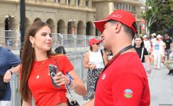 Azerbaijan airs highlights of Formula 1 competition in Baku (PHOTO)