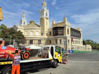 Bakıdakı "Formula 1" çərçivəsində sərbəst yürüşlər zamanı qəza baş verib (FOTO/VİDEO)