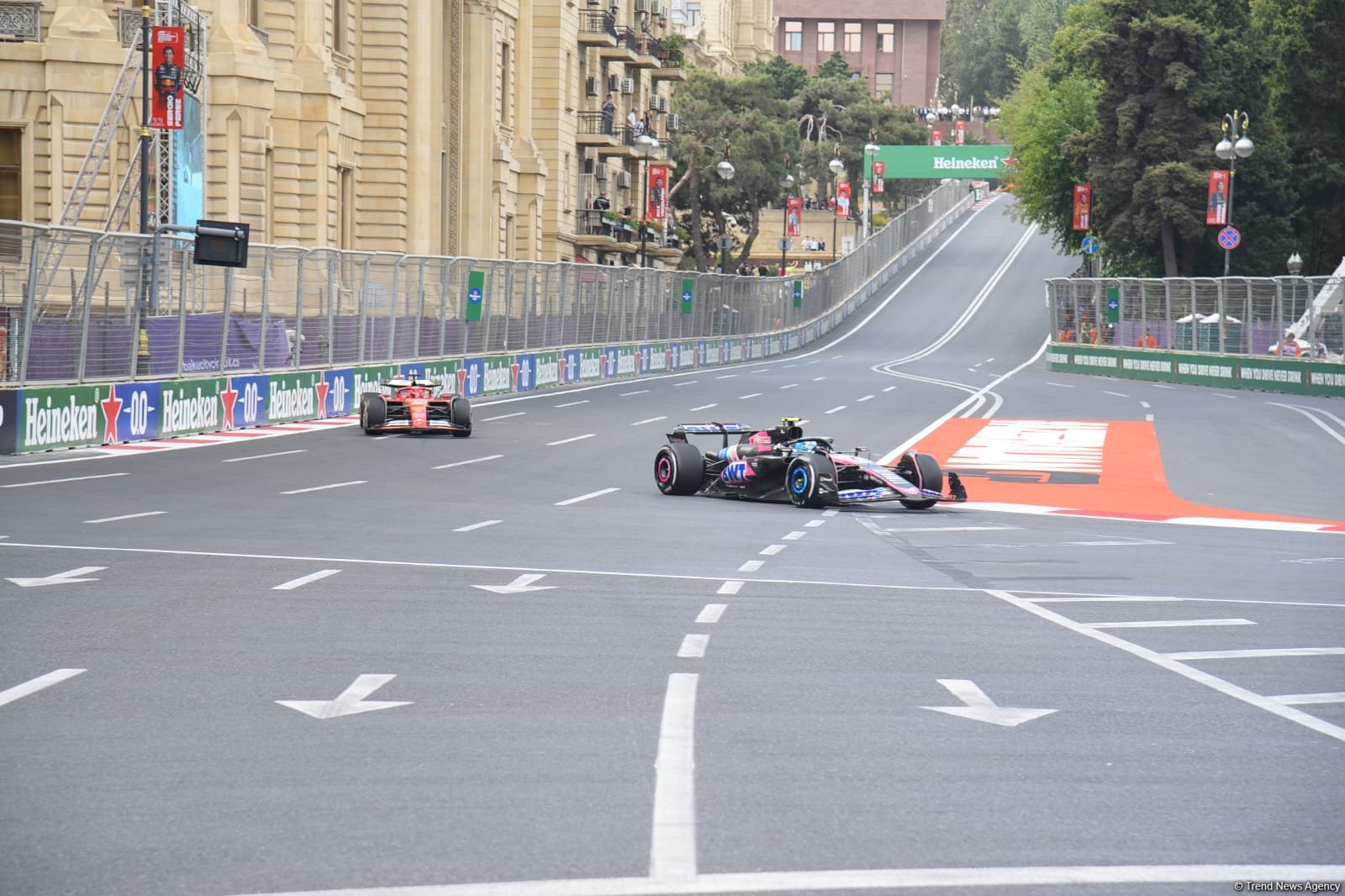 Azerbaijan airs highlights of Formula 1 competition in Baku (PHOTO)