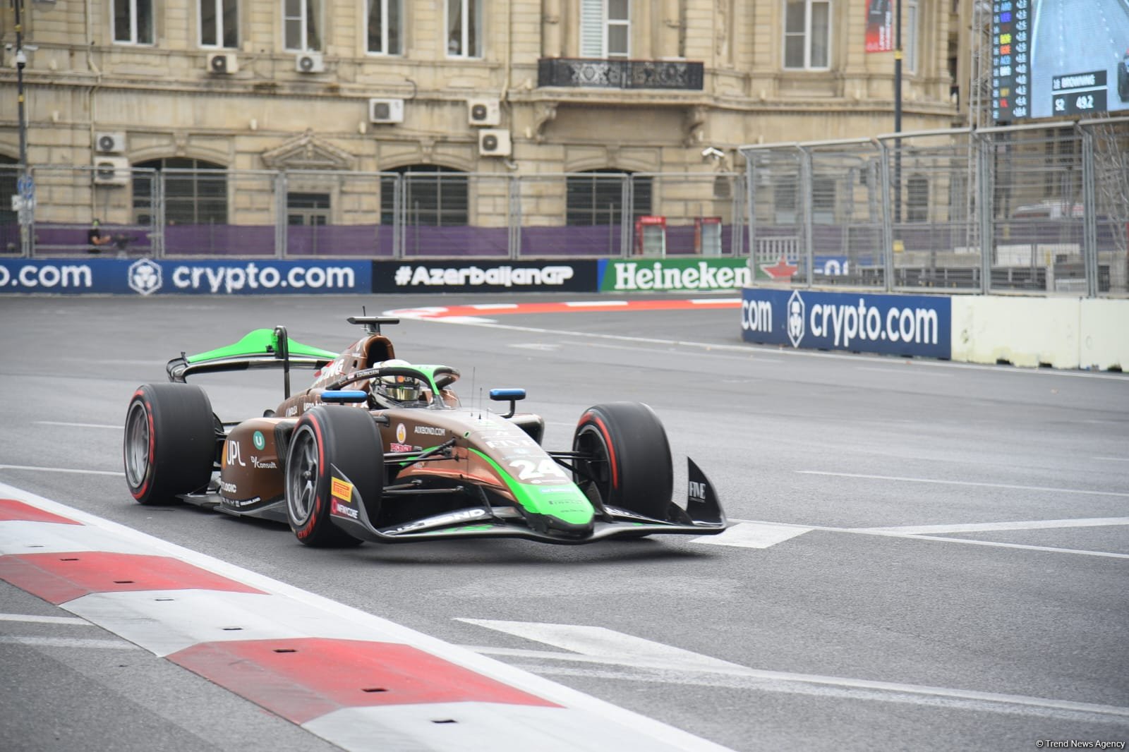 Formula 1 Azərbaycan Qran Prisi çərçivəsində Formula 2 komandalarının sərbəst yürüşləri başa çatıb (FOTO/VIDEO) (ƏLAVƏ OLUNUB)