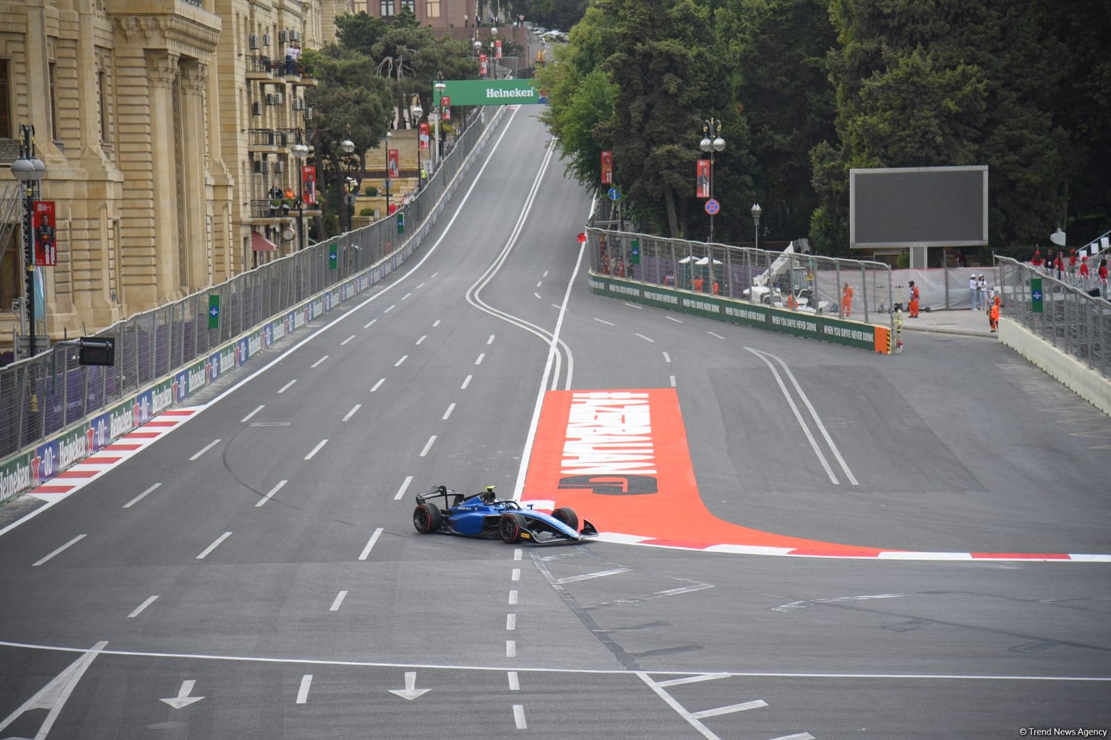 Formula 1 Azərbaycan Qran Prisi çərçivəsində Formula 2 komandalarının sərbəst yürüşləri başa çatıb (FOTO/VIDEO) (ƏLAVƏ OLUNUB)