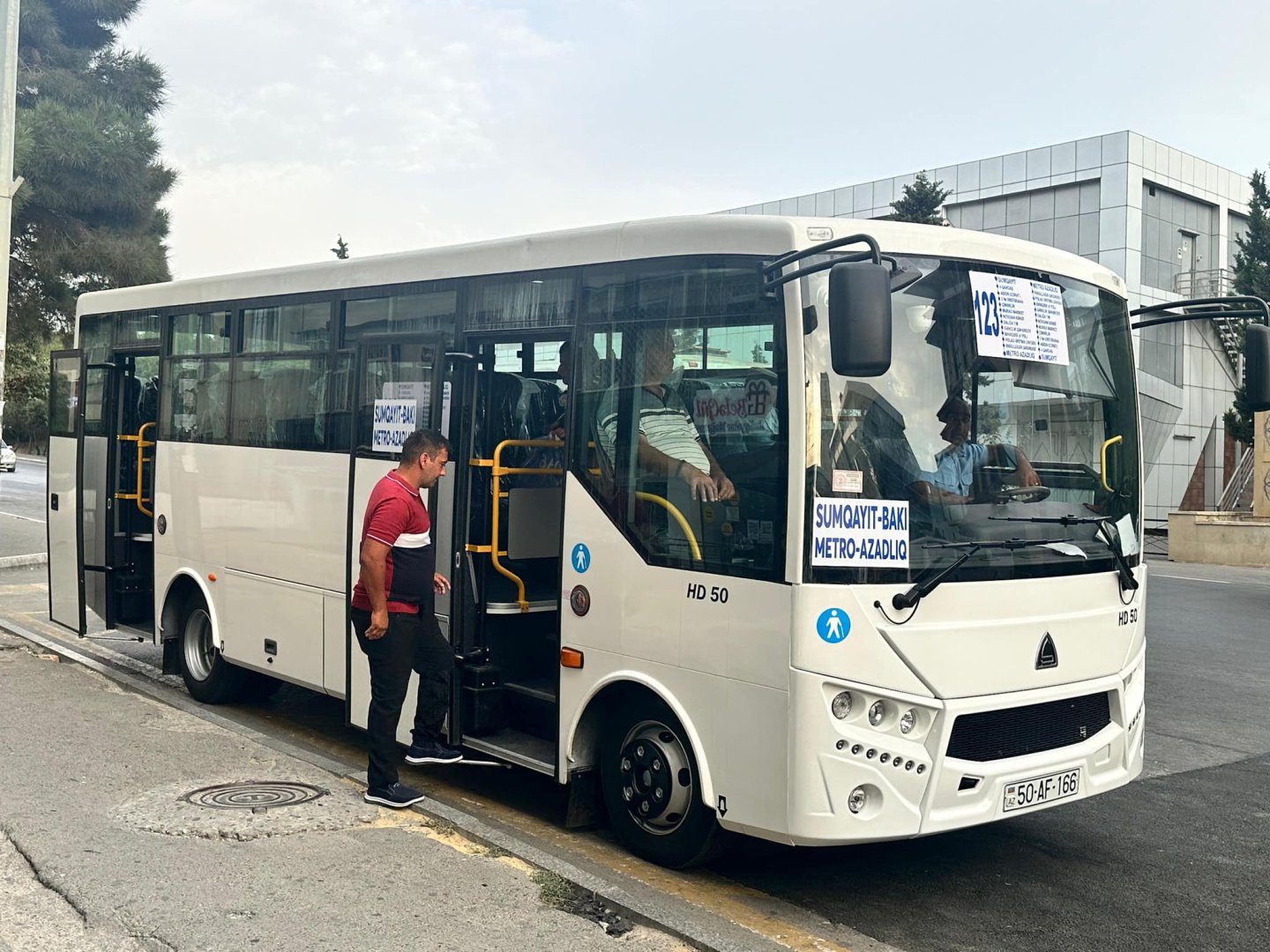 Bakıdan Sumqayıta yeni avtobus marşrut xətti fəaliyyətə başlayıb