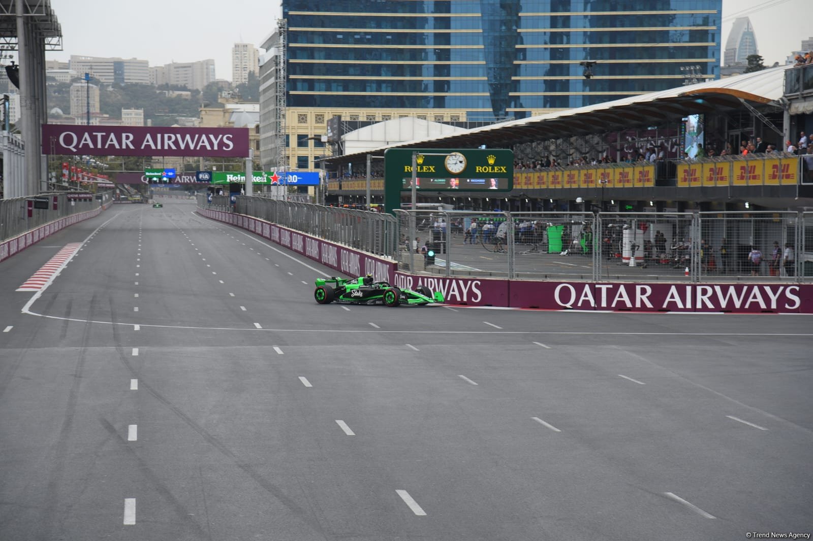 Bakıda "Formula 1" komandalarının üçüncü sərbəst yürüşləri başa çatdı (ƏLAVƏ EDİLİB) (FOTO/VİDEO)