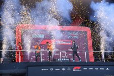 Bakıda "Formula 1" final yarışının qalibləri mükafatlandırılıb (FOTO/VİDEO)