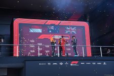 Bakıda "Formula 1" final yarışının qalibləri mükafatlandırılıb (FOTO/VİDEO)