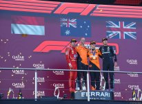 Bakıda "Formula 1" final yarışının qalibləri mükafatlandırılıb (FOTO/VİDEO)