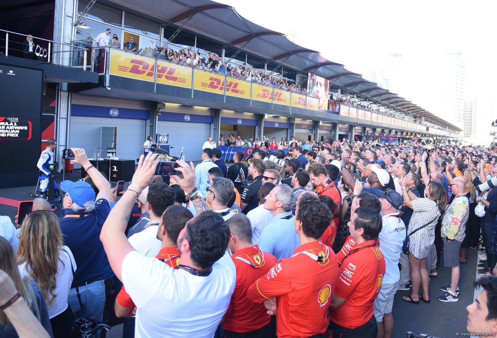 Bakıda "Formula 1" final yarışının qalibləri mükafatlandırılıb (FOTO/VİDEO)