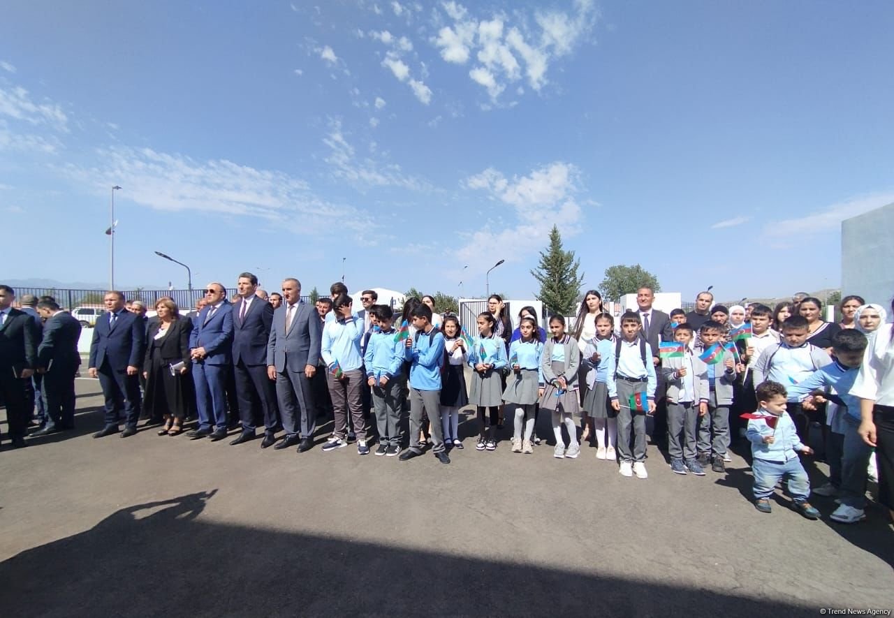 School launches in Azerbaijan's liberated Khojaly (PHOTO)