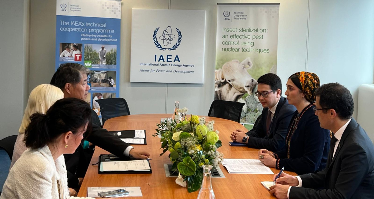 Turkmenistan, IAEA discuss co-op in peaceful nuclear energy use