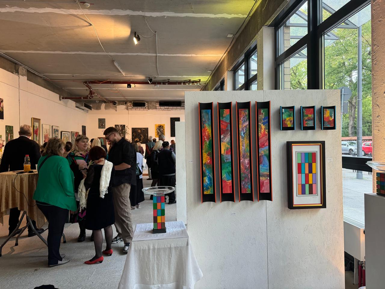 Azerbaijani artists exhibit their works in Germany (PHOTO)