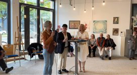 Azerbaijani artists exhibit their works in Germany (PHOTO)