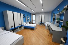 President Ilham Aliyev attends opening of Garabagh University's renovated student dormitory in Khankendi (PHOTO)