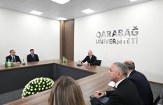 President Ilham Aliyev attends inauguration of renovated Garabagh University (PHOTO/VIDEO)