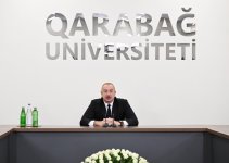 President Ilham Aliyev attends inauguration of renovated Garabagh University (PHOTO/VIDEO)