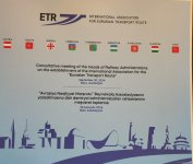 Railway chiefs meet to set "Eurasian Transport Route" union in Azerbaijan's Baku (PHOTO)