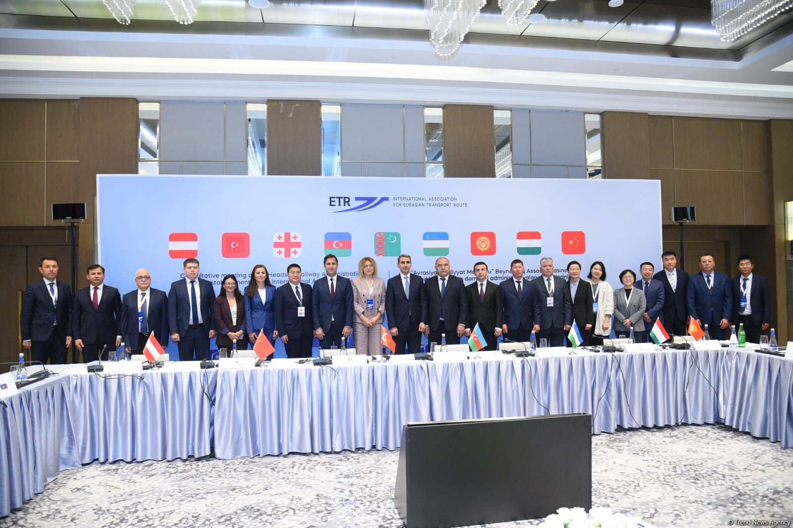 Consultative meeting inks protocol to set Eurasian Transport Route association (PHOTO)