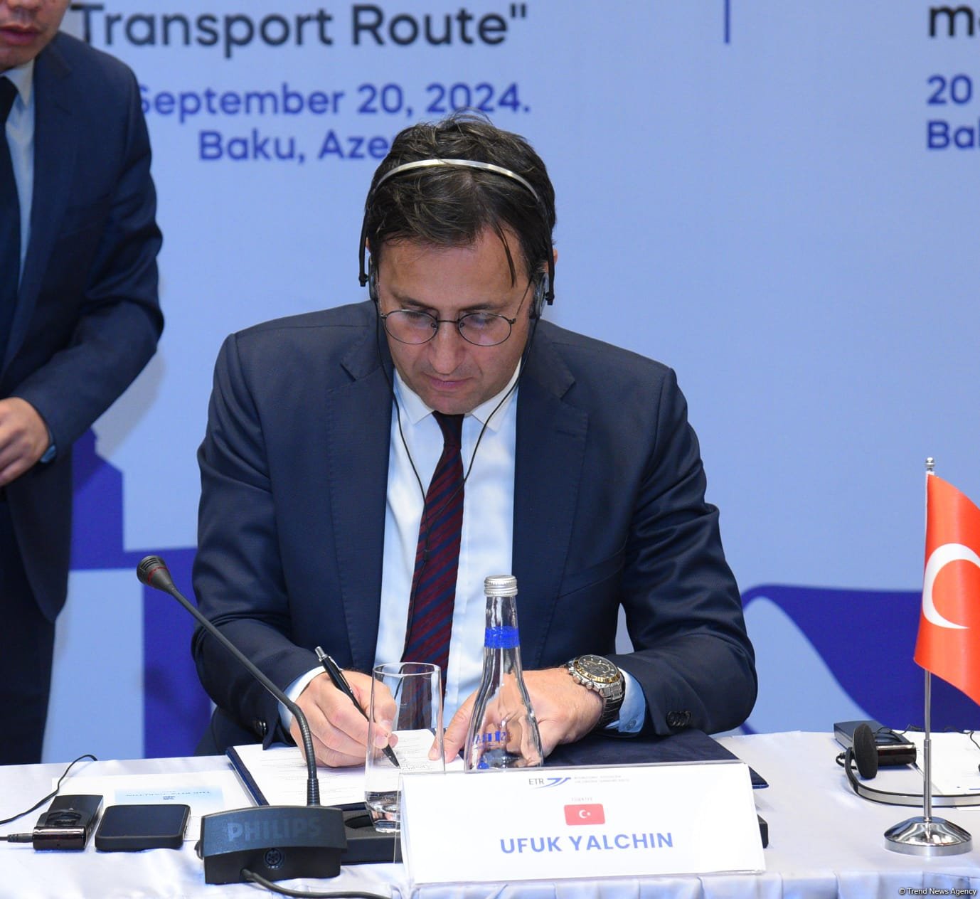 Consultative meeting inks protocol to set Eurasian Transport Route association (PHOTO)