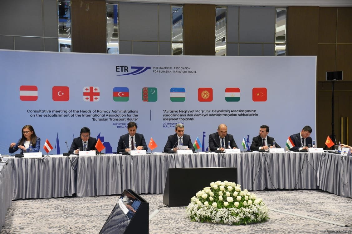 Railway chiefs meet to set "Eurasian Transport Route" union in Azerbaijan's Baku (PHOTO)