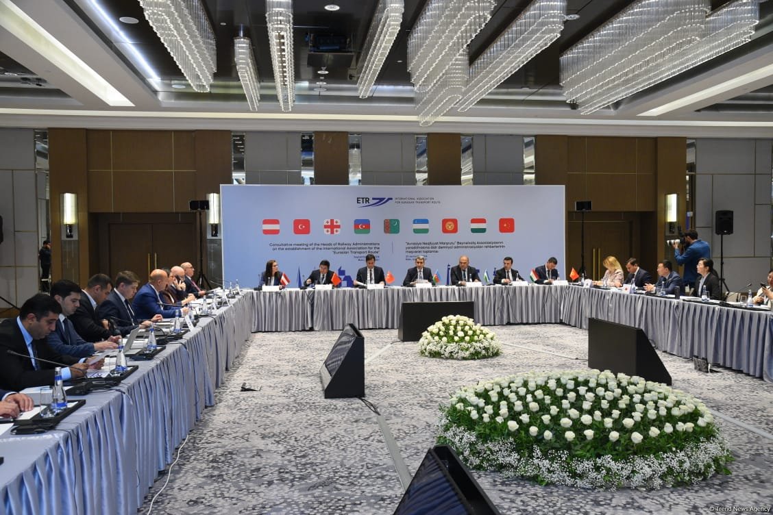 Railway chiefs meet to set "Eurasian Transport Route" union in Azerbaijan's Baku (PHOTO)