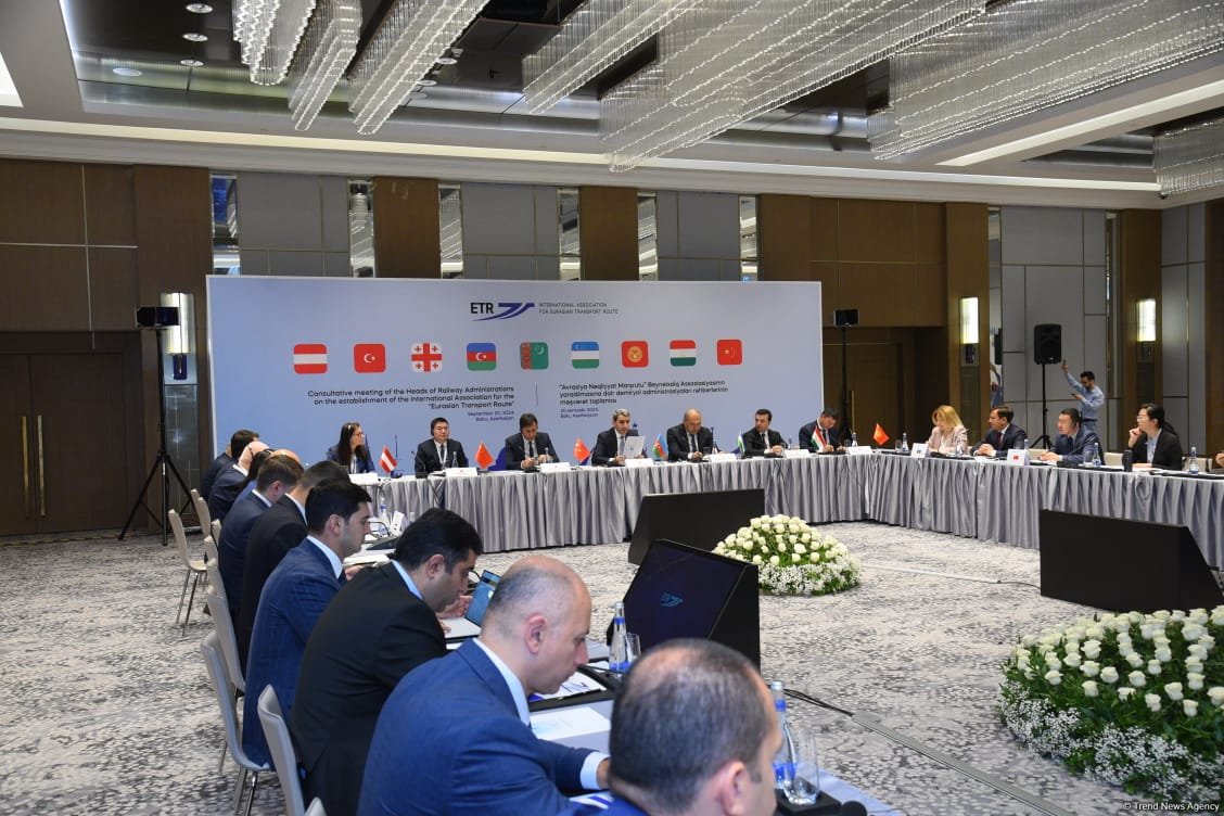 Railway chiefs meet to set "Eurasian Transport Route" union in Azerbaijan's Baku (PHOTO)