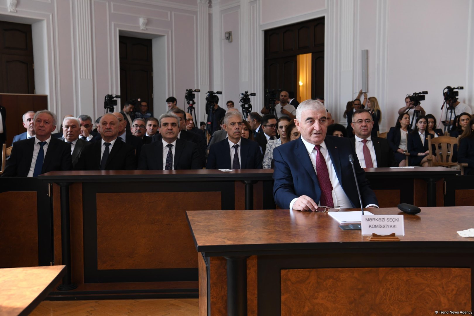 Azerbaijan's constitutional court hosts session on approval of parliamentary election results (PHOTO)