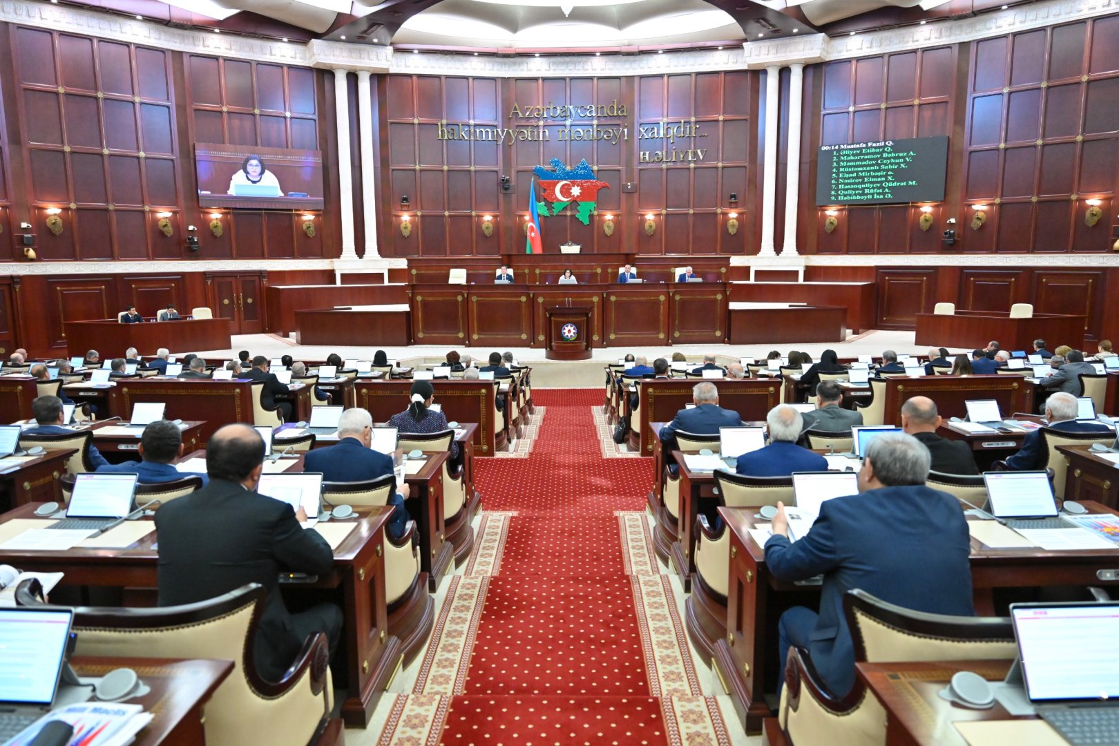 Azerbaijani Parliament sends congratulatory letter to President Ilham Aliyev and First Lady Mehriban Aliyeva on Restoration of Independence Day