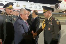 Turkish military leadership arrives in Baku (PHOTO/VIDEO)