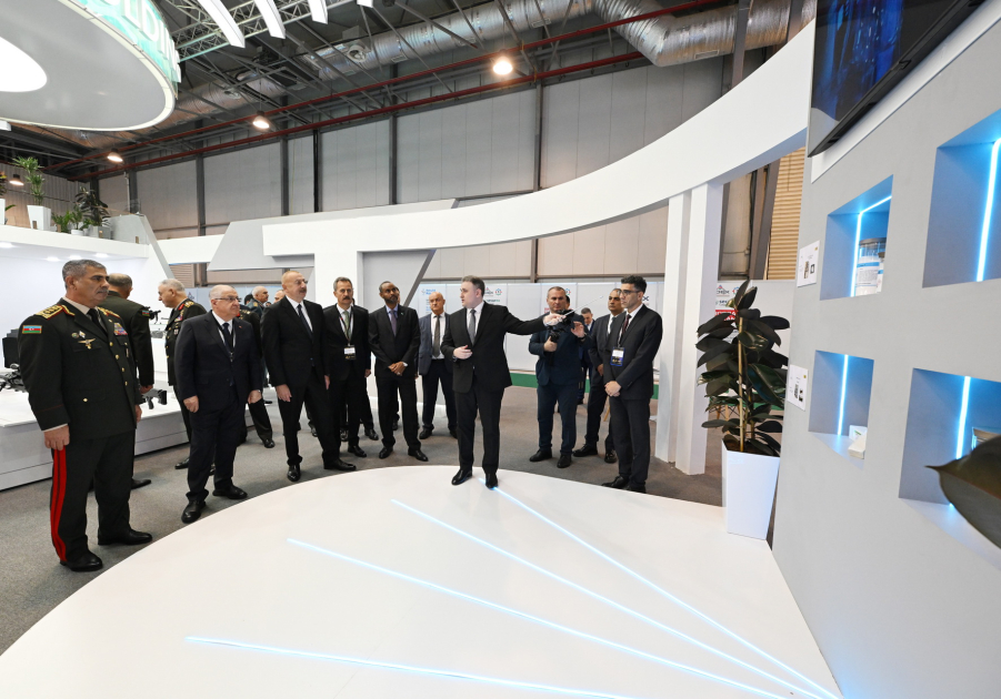 President Ilham Aliyev viewed 5th “ADEX-2024" and "Securex Caspian" exhibitions (VIDEO/PHOTO)