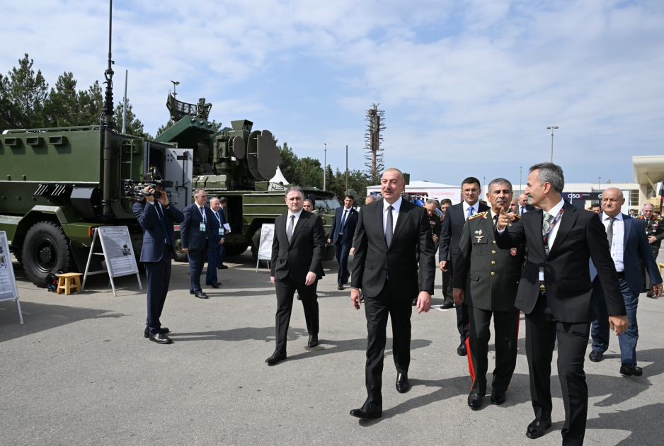 President Ilham Aliyev viewed 5th “ADEX-2024" and "Securex Caspian" exhibitions (VIDEO/PHOTO)