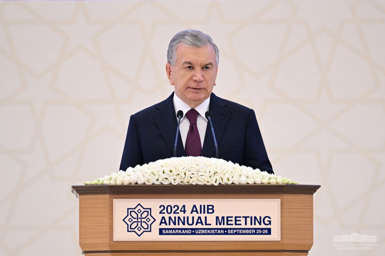 Uzbekistan's Samarkand holds opening ceremony for ninth annual AIIB governors’ meeting (PHOTO)