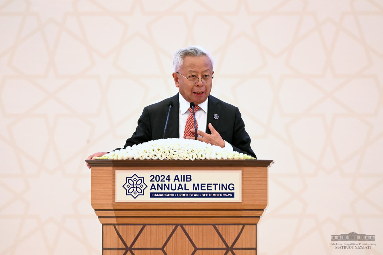 Uzbekistan's Samarkand holds opening ceremony for ninth annual AIIB governors’ meeting (PHOTO)