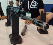 Azerbaijan presents indigenous  "Turan-1" assault rifle at ADEX-2024 (PHOTO)