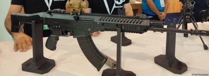 Azerbaijan presents indigenous  "Turan-1" assault rifle at ADEX-2024 (PHOTO)