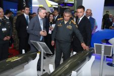 Azerbaijani defense minister reviews products of different countries at ADEX-2024 exhibition (PHOTO)