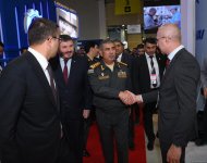 Azerbaijani defense minister reviews products of different countries at ADEX-2024 exhibition (PHOTO)