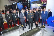 Azerbaijani defense minister reviews products of different countries at ADEX-2024 exhibition (PHOTO)